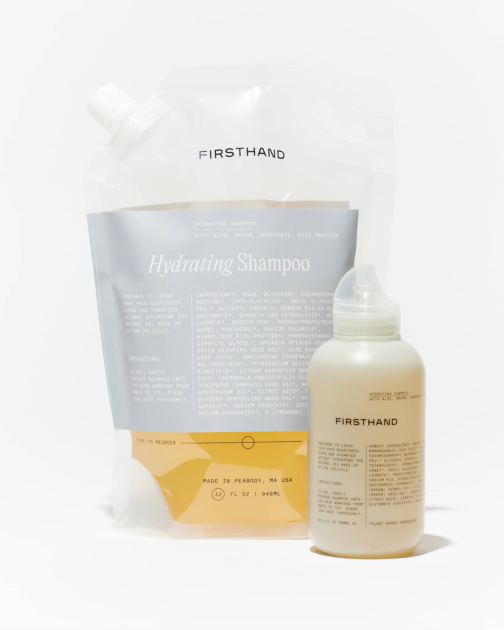 Hydrating Shampoo Refill Pouch (32oz)
