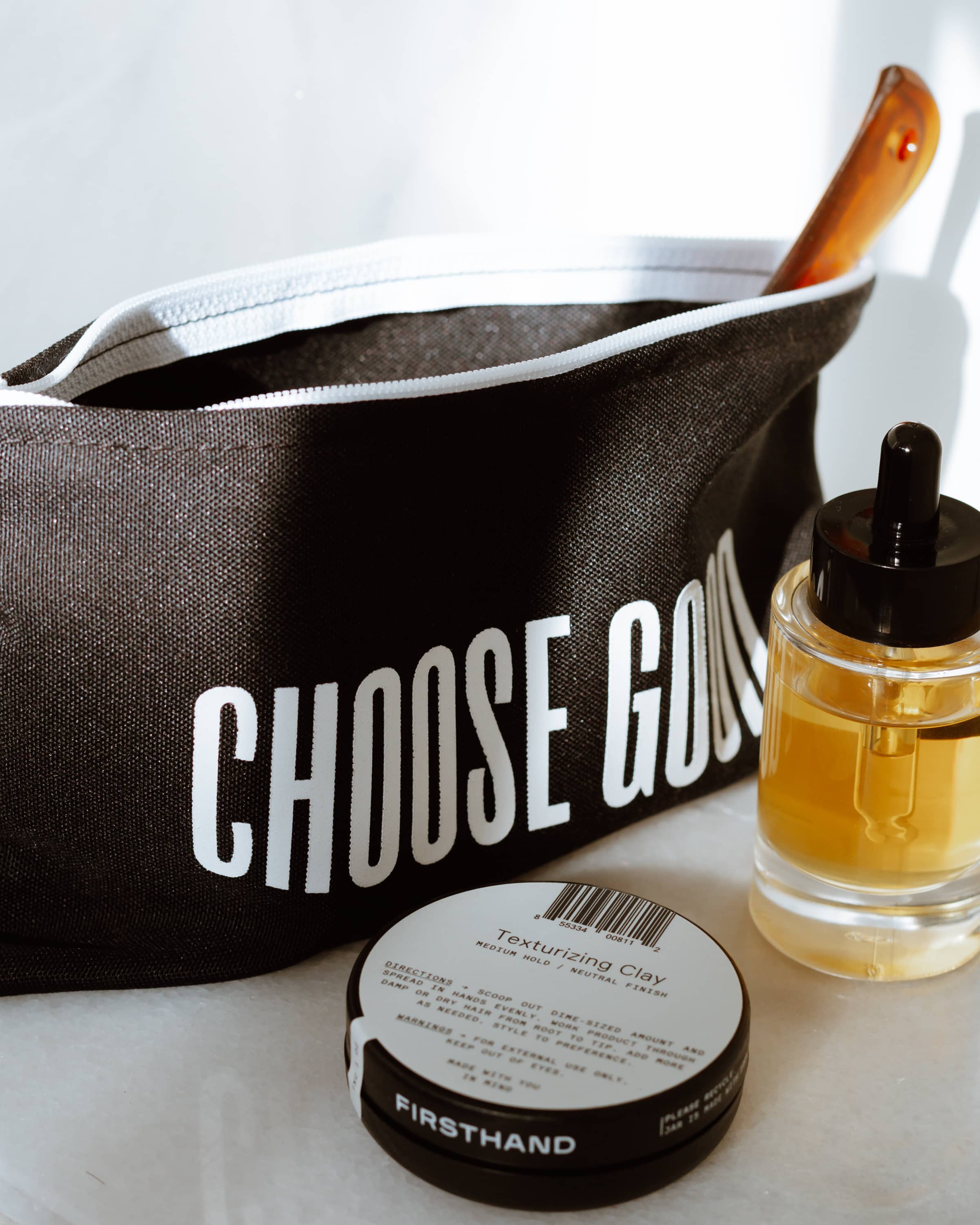 'Choose Good' Zipper Pouch.
